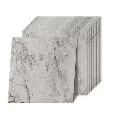 Peel And Stick Floor Tile 12 X 12 Inch Self Adhesive Marble Vinyl Flooring Ti... • $32.56