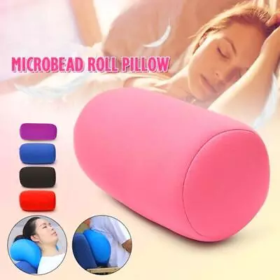 Microbead Support Roll Cushion For Neck Waist Back Head - Travel Pillow • £10.15