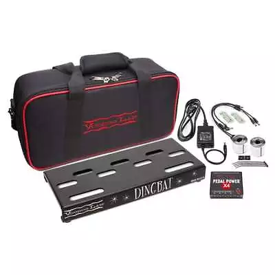 Voodoo Lab DBTX4 Dingbat TINY Pedalboard Power Package W/ Pedal Power X4 • $229.99