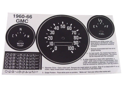$7.20 • Buy DEC1008 Brothers Trucks Gauge Decal Set