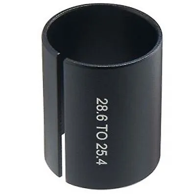 Ritchey Stem Adapter Shim 28.6 To 25.4mm (1-1/8 To 1 ) Black • $11.15