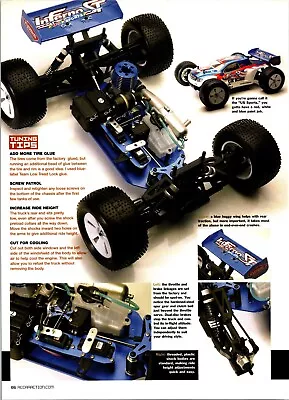 Kyosho Inferno ST Print Ad Wall Art Decor  Tuning Tips US Sports • $17.99