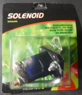 New Manpower Starter Solenoid Replaces MTD 725-0771 725-0530 Murray 24285 924285 • $12.95