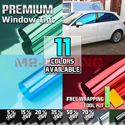 20 X10FT Uncut Window Tinting Film Car Home Office Glass Privacy Security Roll • $18.99