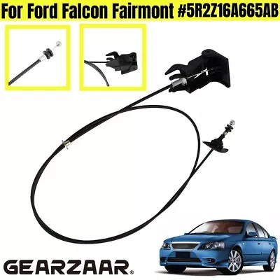 For Ford Falcon BA BF / Territory SX SY Bonnet Release Cable (REVISED / UPDATED) • $18.79