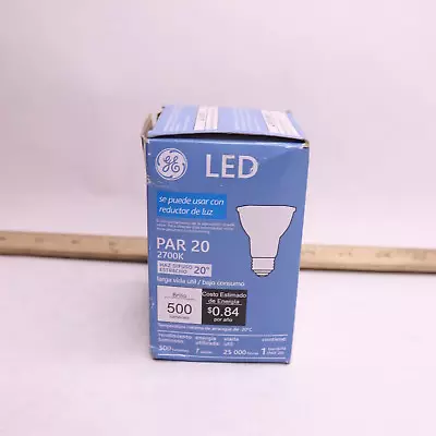 GE LED PAR20 Dimmable Flood Light Bulb 2700K Warm White 93360 • $9.44