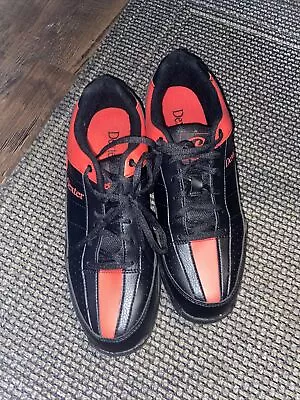 Genuine Dexter B1837-1 Ricky Iii Red And Black Bowling Shoes Size 10 2w • $24
