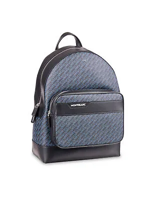 Montblanc Men's M Gram Backpack - Blue And Black • $449.61