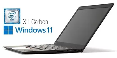 $359 • Buy LENOVO THINKPAD X1 CARBON 14  1440P CORE I7 6600U 16GB 512GB SSD WI11 PRO LAPTOP