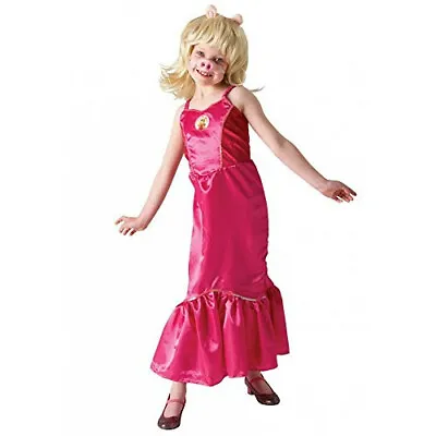 Rubie's Official Disney Muppets Girls Deluxe Miss Piggy Costume For 3-4 Years  • £9.99