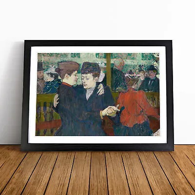 At The Moulin Rouge By Charles Conder Wall Art Print Framed Picture Poster • $21.41