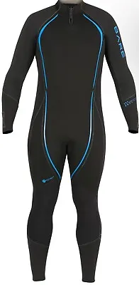 Bare 7mm Mens Reactive Full Wetsuit | Black And Blue | Size XL | Surf Cold Gear • $449.99