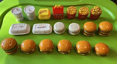 Vintage Lot Of 19 McDonalds 1980s 1990s Changeables Food Transformers Happy Meal • $69.99