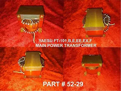 Yaesu Ft-101/b/e/ee/ex/f Main Power Supply Transformer Tested & Working # 52-29 • $44.95
