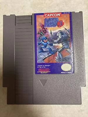 Mega Man 3 (Nintendo NES 1990) 100% Authentic Original Cartridge - Fast Ship! • $37.99