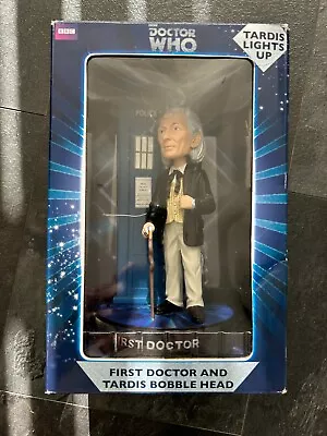Doctor Who 1st Doctor & Tardis Bobble Head Figure  IKON Collectable  • £19