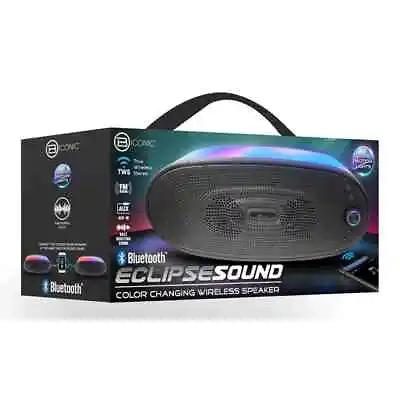 Eclipse Sound Color Changing Wireless Speaker Small Portable Speakers • $19.90