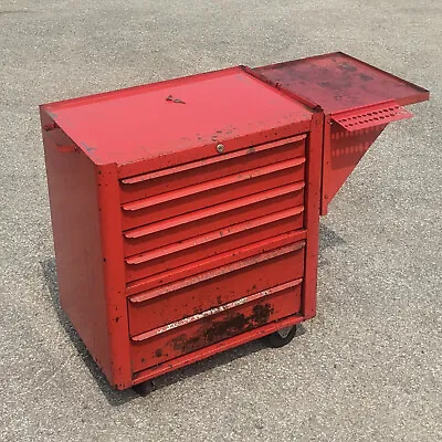 MBC? 6-Drawer Rolling Red Tool Cabinet W/ Side Tray - Toolbox Chest Snap On Mac • $439.95