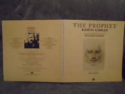 RARE OOP The Prophet LP VINYL 1974 Kahlil Gibran RICHARD HARRIS Jazz Bob James ! • $9.99