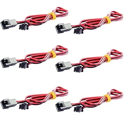 6pcs 1m 3d Printer Parts Cooling Fan Extension Cable 2pin Xh2.54 Connection Line • $15.81