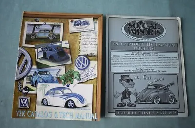 Vintage 2000 So. Cal  Imports VW  Parts Catalog & Price Book • $9.95