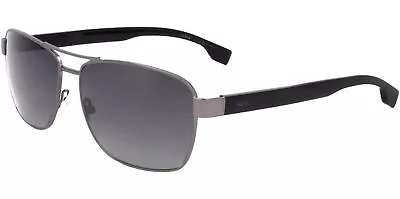 Hugo Boss Polarized Men's Mt Dark Ruthenium Navigator Sunglasses 559OS 0R80 WJ • $54.99