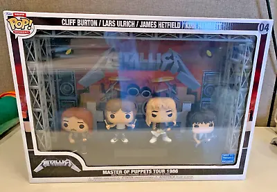 Funko POP! Deluxe Moment Metallica Master Of Puppets Tour 1986 NEW • $99.95