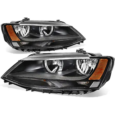 For 2011-2018 Volkswagen VW Jetta MK6 S/SE/SEL/GLI Headlights Assembly Set • $101.19