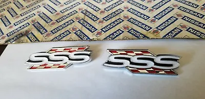 $157.69 • Buy Datsun 510 Bluebird 1600 , SSS Side Pilar Vents Emblems New R&L