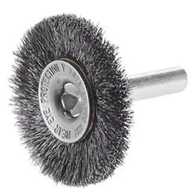 5 Pack - 2  Crimped Steel Wire Wheel Brush W/ 1/4  Shank Die Grinder Or Drill • $32.99