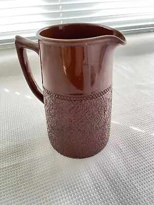 Vintage Sadler Brown Milk Jug • £5