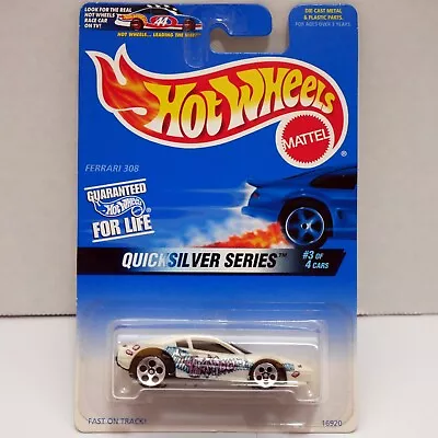 Hot Wheels FERRARI 308 GTB 16920 Quicksilver Series #547 White 1996 5DOTS • $7.50