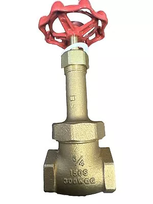 3/4   Gate Valve Brass 150 Steam 300 WOG Female NPT  KITZ No.  42T • $15