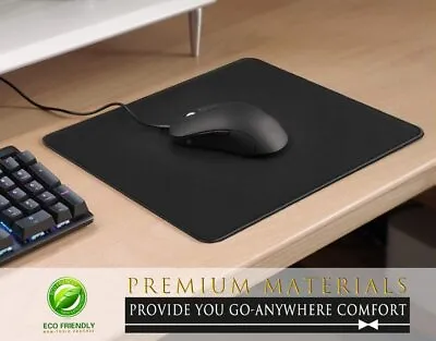 $6.38 • Buy 30*25CM Gaming Mouse Pad Desk Mat Anti-slip Rubber Speed Mousepad Black AU
