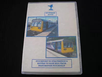 225 Studios-Stockport/Stalybge+Man Picc/RH-Cab Ride-Drivers Eye View-Railway-DVD • £10.99
