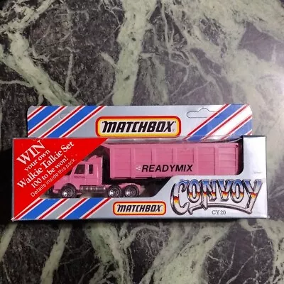 Matchbox Convoy Cy-20 Scania  Articulated Tipper - Rare Pink 'readymix' • $8.50