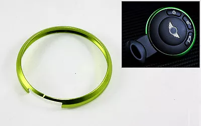 Neon Green Metal Ring Trim For Mini Cooper R55 56 R57 R58 R59 R60 Smart Key Fob • $6.99