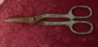 Vintage Forged Steel 10.5 INCH Gardening / Pruning  / Outdoor Scissors USA • $18.50