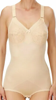 Naturana 3033Firm SupportSoft Lace Cup CorseletteBeige Or White(Shop Soiled) • £48.99