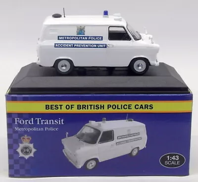 Atlas Editions 1/43 Scale 4 650 117 - Ford Transit - Metropolitan Police Van • £29.99