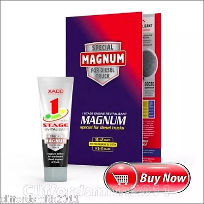 $132.99 • Buy  XADO 1 Stage MAGNUM For Diesel Truck Gel Revitalizant Restoration 