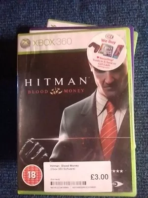 Hitman: Blood Money Used Xbox 360 Game • £0.99