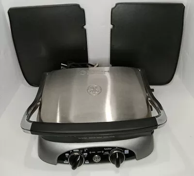 2012 Excellent GE Tabletop 4 In 1 Grill Removeable Grill Plates-169232  • $40.50