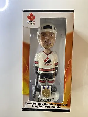 $20.94 • Buy Steve Yzerman 2002 Team Canada Hockey Gold Medal 7 Inch Bobble Dobble Figure