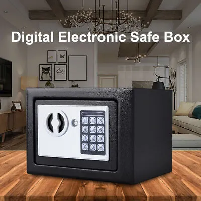£23.99 • Buy LOEFME Electronic Safe Box Digital Home Cash Deposit Password Keys 4.6L/8.5L/16L