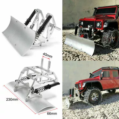 Alloy Snow Shovel Plow Blade For TRX4 Axial SCX10 / II 1/10 RC Crawler • $34.09