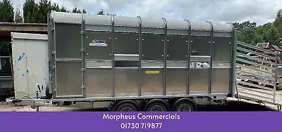 Brand New Ifor Williams DP120 Livestock Trailer 14ft X 5ft 9in X 6ft Tri-Axle • £10800