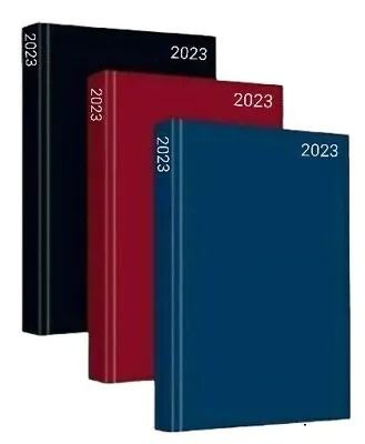 £7.99 • Buy 2023 Diary A4/A5/A6 Page A Day/Week To View Diary Hardback Case Bound Back Cover