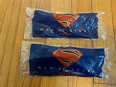Superman - MAN OF STEEL - Movie PROMO Real D/3D Glasses (Lot Of 2) - BRAND NEW! • $6.95
