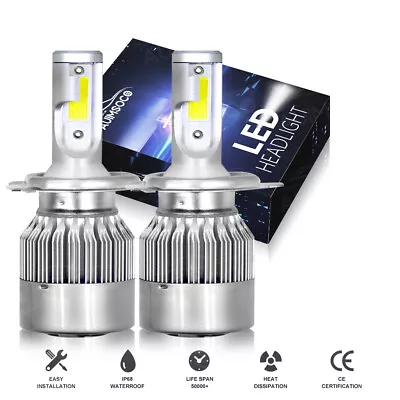 Pair LED Headlight Bulb Hi/Lo Beam 6000K White For Honda Odyssey1997-2004 2PCS • $24.99